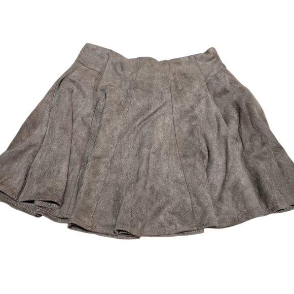 She+Sky faux swede leather skirt. Size S tan skirt. - Picture 2 of 6